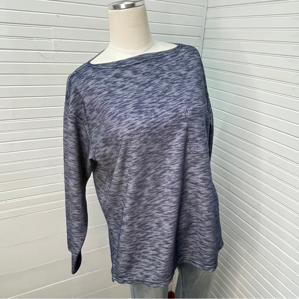 Engineered Garments New York Textured Wide Neck Top - Picture 2 of 8